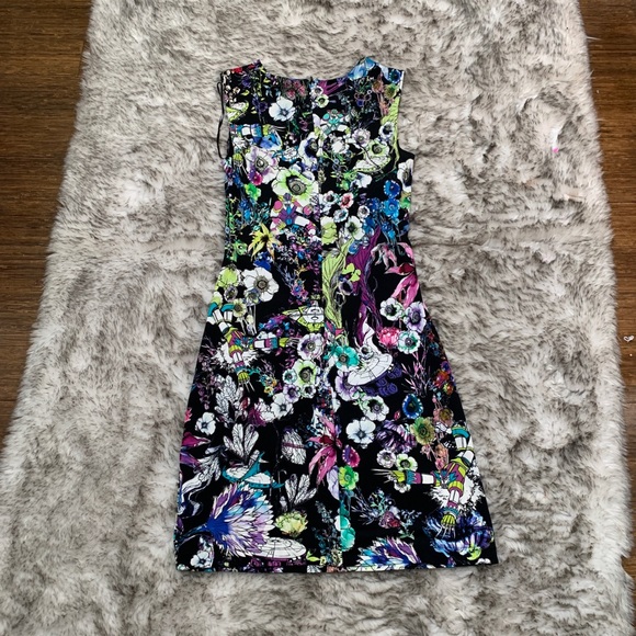 Roberto Cavalli 'Astro Garden' Floral Print Dress - Picture 2 of 7